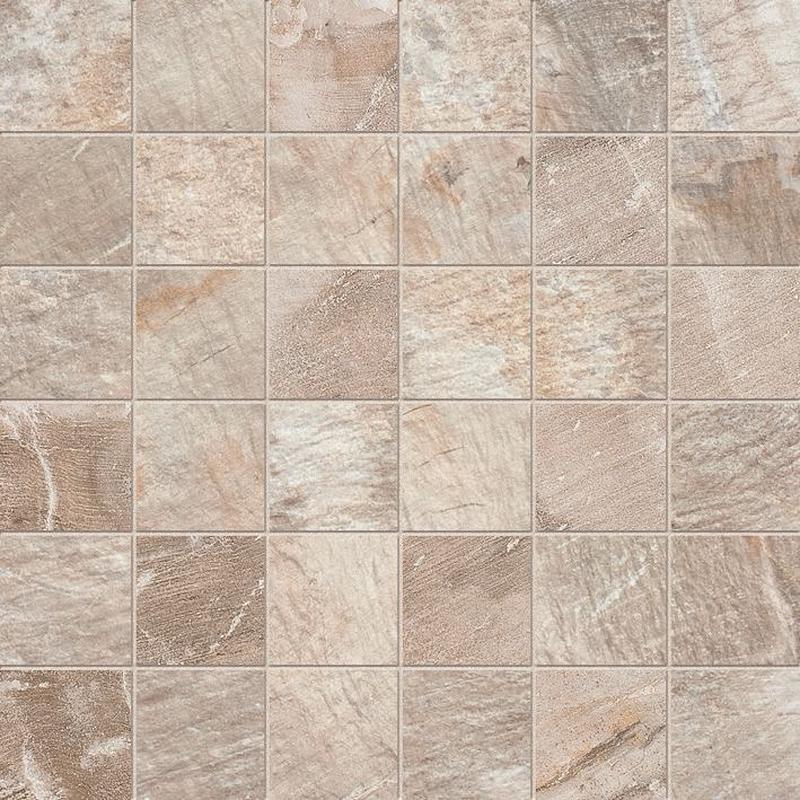 ABK FOSSIL Mosaico Quadretti Stone Beige 12