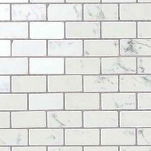 Carrara Pure Mosaico Burattato