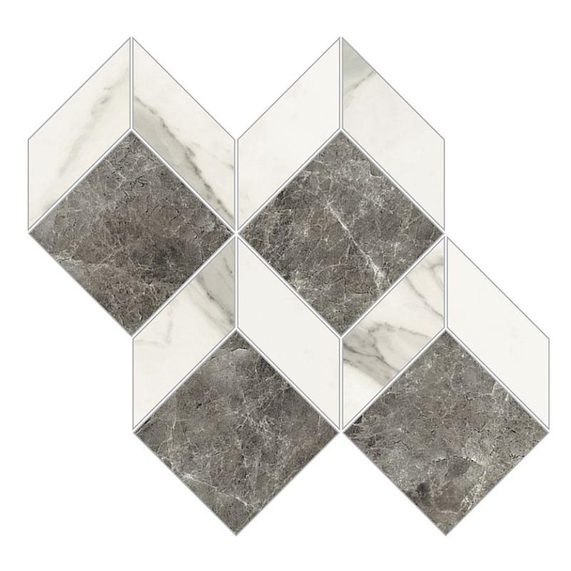 NOVABELL IMPERIAL MICHELANGELO Mosaico 3D Bianco Apuano 11