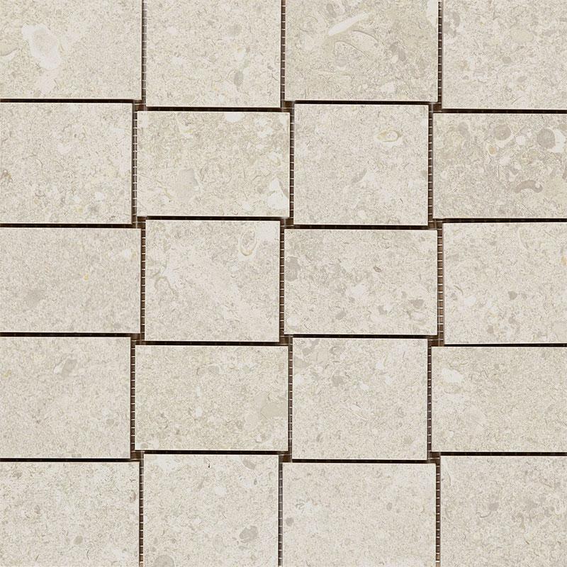 Marazzi MYSTONE GRIS FLEURY Bianco Mosaico 12