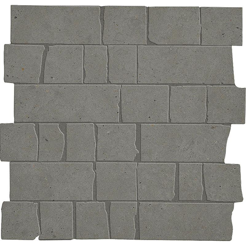 Marazzi MYSTONE MOON GREY MOSAICO SPACCATELLA 12