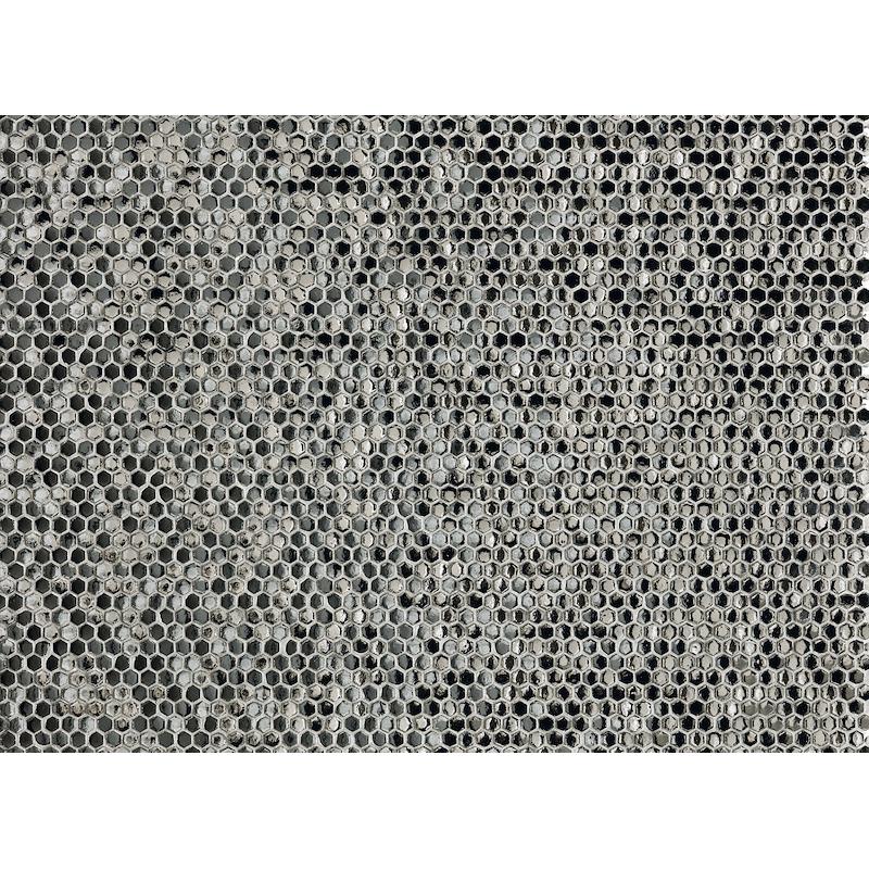 Mutina PHENOMENON Mosaico Honeycomb B Argento 12